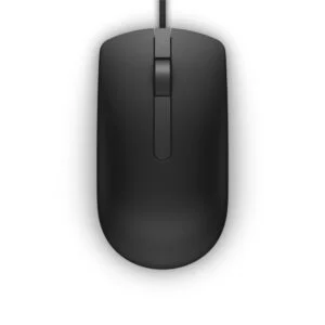 Dell MS116 | Bekabelde Muis | Links- en Rechtshandig | USB-A | 1000 DPI | Zwart