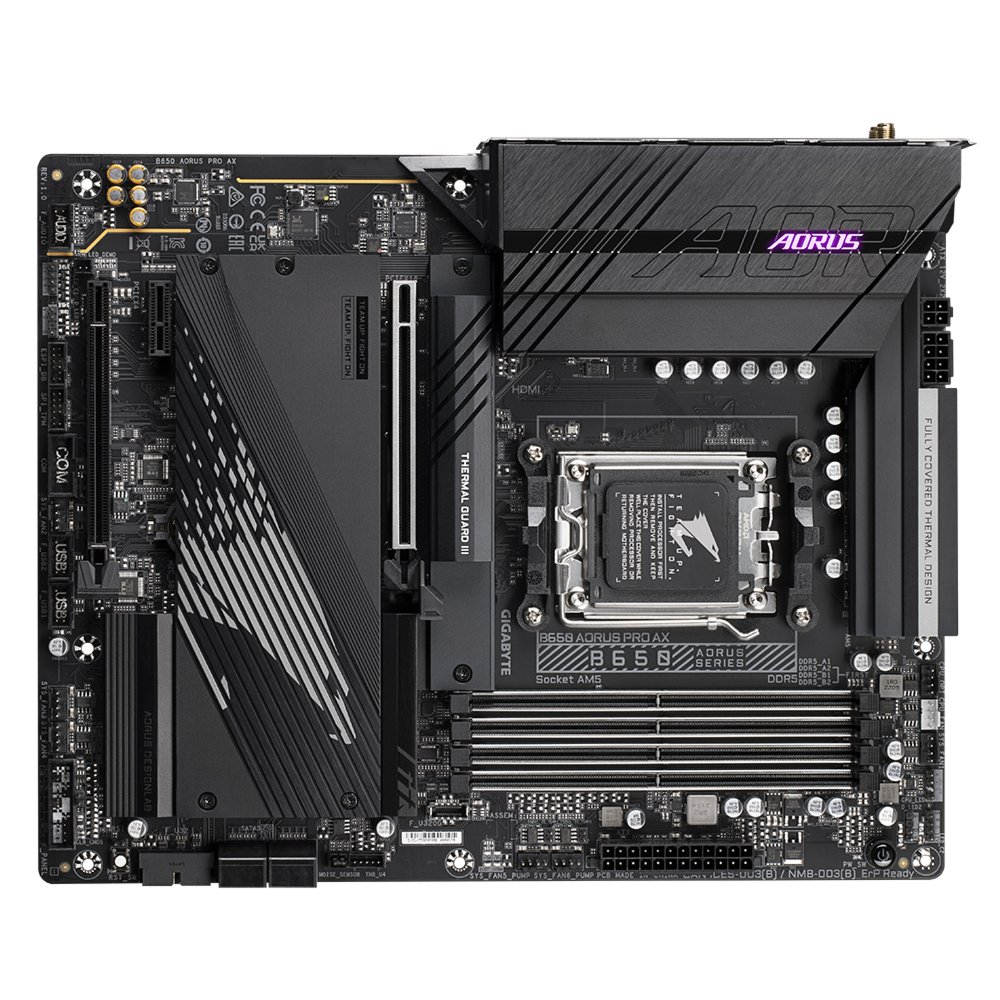 Gigabyte B650 AORUS PRO AX | Socket AM5 | AMD B650 | 4xDDR5 | ATX | Moederbord | RENEWED - Image 3