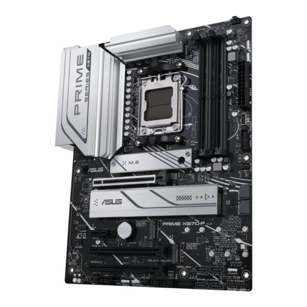 ASUS PRIME X670-P | Socket AM5 | AMD X670 | 4xDDR5 | Micro-ATX | Moederbord
