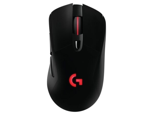 Logitech G703 HERO | Draadloze Gaming Muis | Rechtshandig | RF (LIGHTSPEED) | 25.600 DPI | Zwart