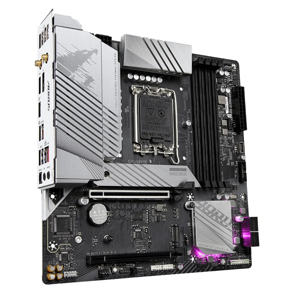 Gigabyte B760M AORUS ELITE AX | Socket LGA 1700 | Intel B760 | 4xDDR5 | Micro-ATX | Moederbord - Image 4