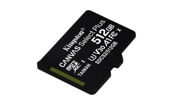 Kingston Canvas Select Plus | SDXC | 512GB | Class 10 | UHS-I U1