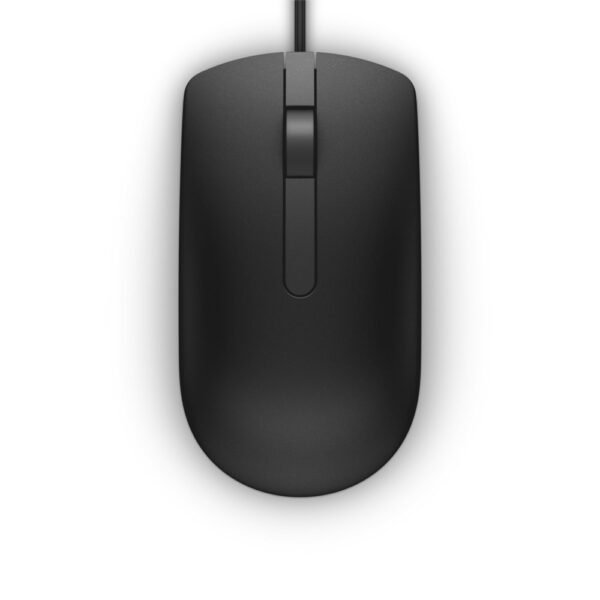 Dell MS116 | Bekabelde Muis | Links- en Rechtshandig | USB-A | 1000 DPI | Zwart