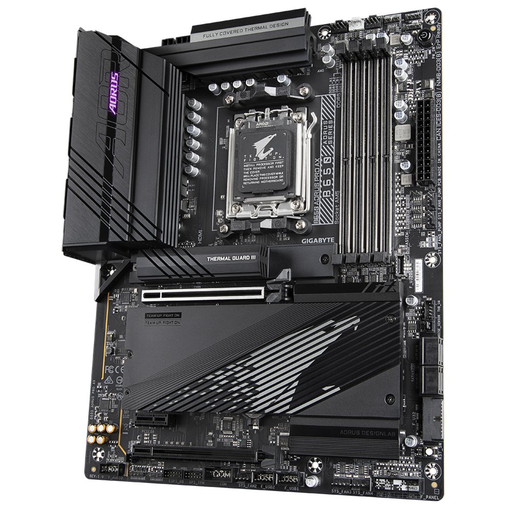 Gigabyte B650 AORUS PRO AX | Socket AM5 | AMD B650 | 4xDDR5 | ATX | Moederbord | RENEWED - Image 5