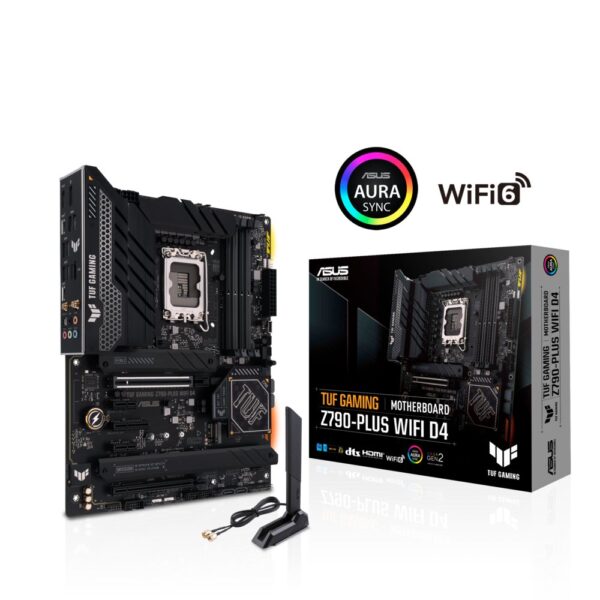 ASUS TUF GAMING Z790-PLUS WIFI D4 | Socket LGA 1700 | Intel Z790 | 4xDDR4 | ATX | Moederbord