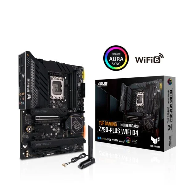 ASUS TUF GAMING Z790-PLUS WIFI D4 | Socket LGA 1700 | Intel Z790 | 4xDDR4 | ATX | Moederbord