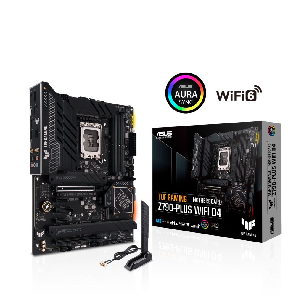 ASUS TUF GAMING Z790-PLUS WIFI D4 | Socket LGA 1700 | Intel Z790 | 4xDDR4 | ATX | Moederbord - Image 5