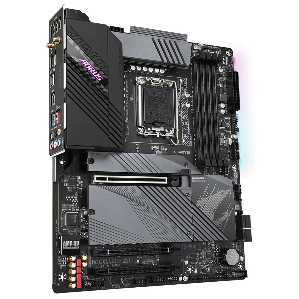 Gigabyte B760 AORUS MASTER DDR4 (rev. 1.0) | Socket LGA 1700 | Intel B760 | 4xDDR4 | ATX | Moederbord - Image 4