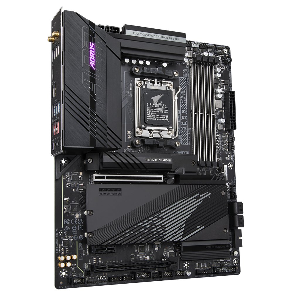Gigabyte B650 AORUS PRO AX | Socket AM5 | AMD B650 | 4xDDR5 | ATX | Moederbord | RENEWED - Image 4