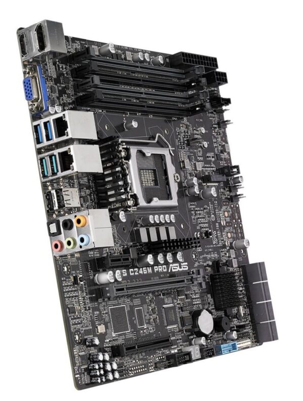 ASUS WS C246M PRO | Socket LGA 1151 | Intel C246 | 4xDDR4 | Micro-ATX | Moederbord
