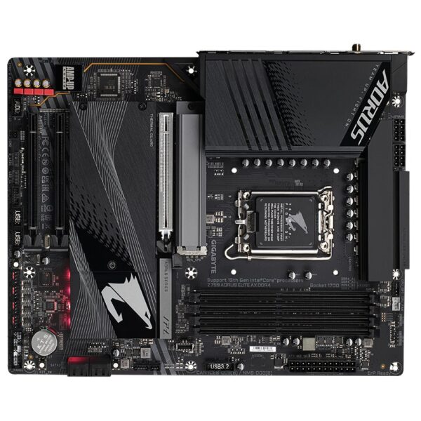 Gigabyte Z790 AORUS ELITE AX DDR4 (REV 1.0) | Socket LGA 1700 | Intel Z790 | 4xDDR4 | ATX | Moederbord