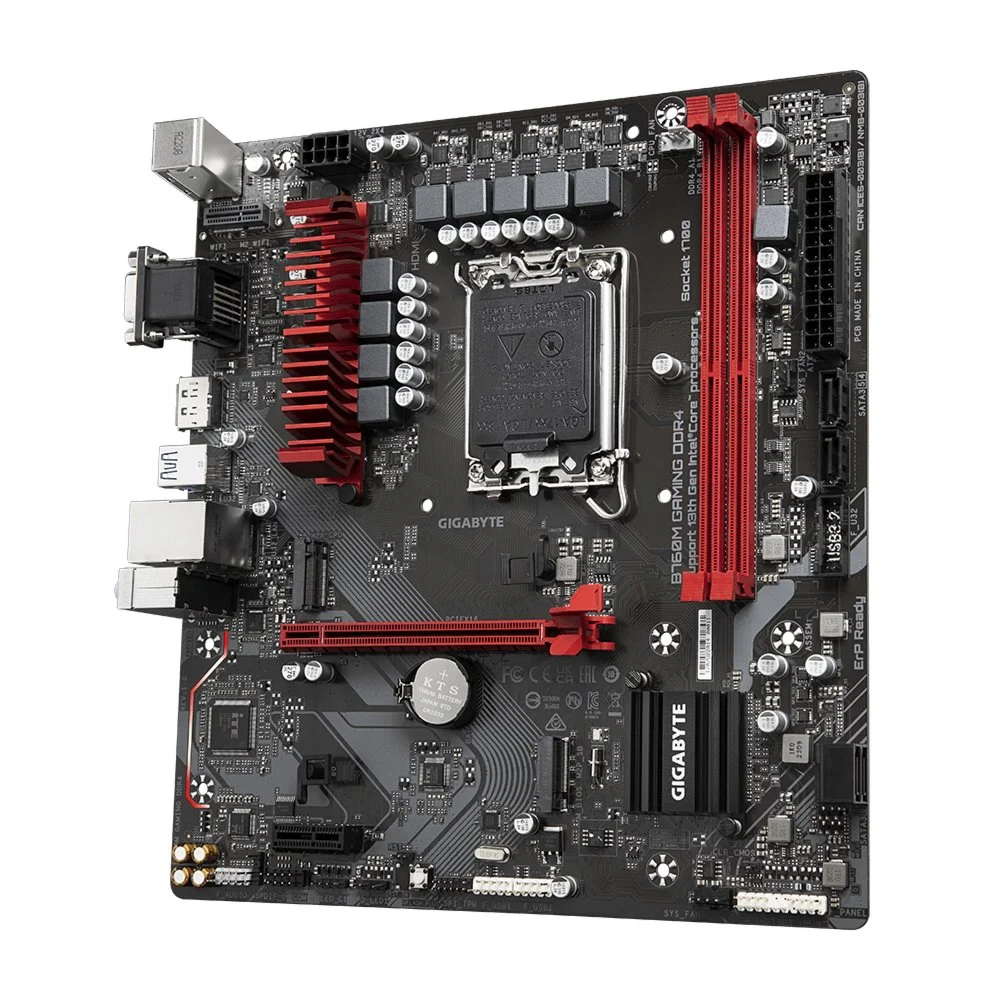 Gigabyte B760M GAMING DDR4 | Socket LGA 1700 | Intel B760 | 4xDDR4 | Micro-ATX | Moederbord - Image 3