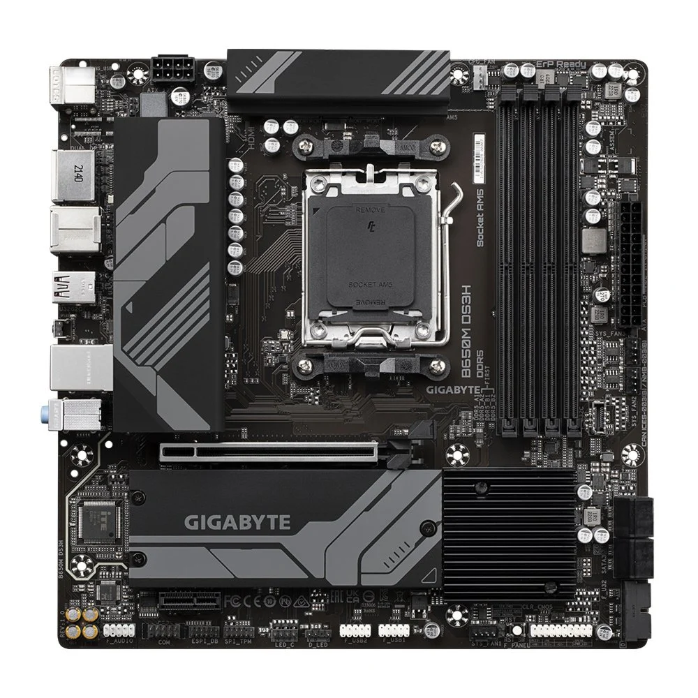 Gigabyte B650M DS3H | Socket AM5 | AMD B650 | 4xDDR5 | Micro-ATX | Moederbord