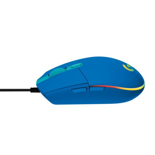 Logitech G203 | Gaming Muis | Rechts­handig | USB-A | 8.000 DPI | Blauw
