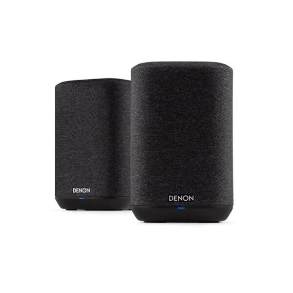 Denon Home 150 Duo Pack | 2x Draadloze WiFi Speakers | HEOS Multiroom | Zwart