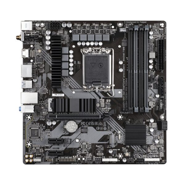 Gigabyte B760M DS3H AX DDR4 | Socket LGA 1700 | Intel B760 | 4xDDR4 | Micro-ATX | Moederbord