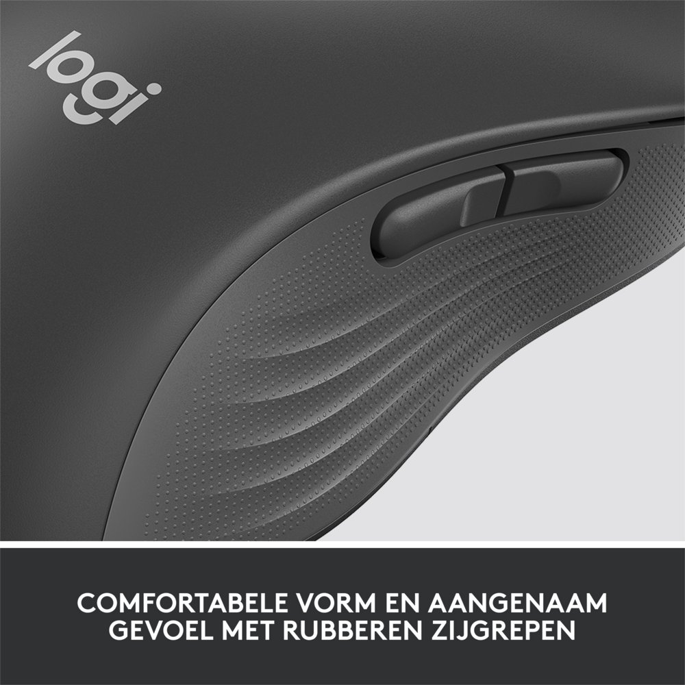 Logitech Signature M650 | Draadloze Muis | Linkshandig | RF + Bluetooth | 2000 DPI | Grafiet - Image 13