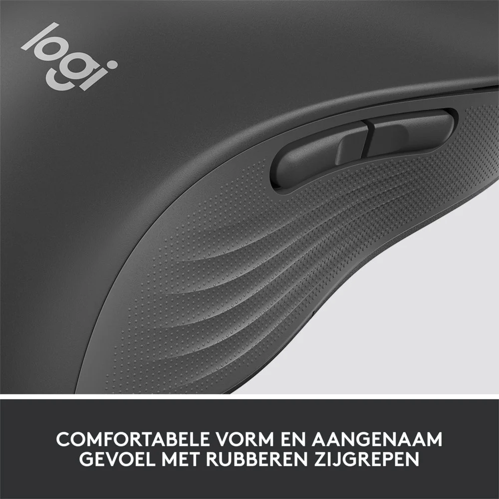 Logitech Signature M650 | Draadloze Muis | Linkshandig | RF + Bluetooth | 2000 DPI | Grafiet - Image 13