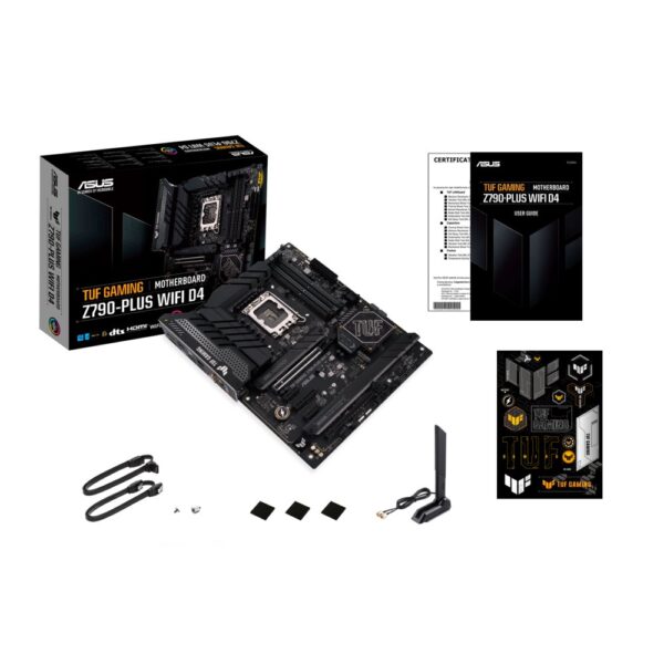 ASUS TUF GAMING Z790-PLUS WIFI D4 | Socket LGA 1700 | Intel Z790 | 4xDDR4 | ATX | Moederbord