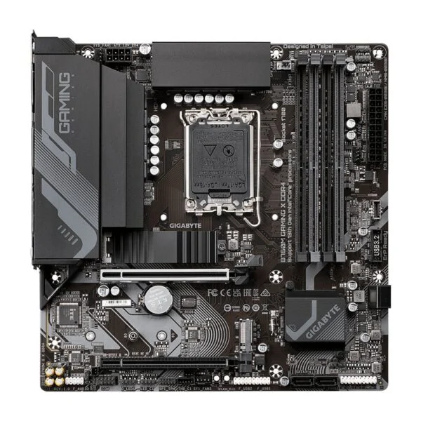 MB Gigabyte B760M GAMING X | Socket LGA 1700 | Intel B760 | 4xDDR4 | Micro-ATX | Moederbord