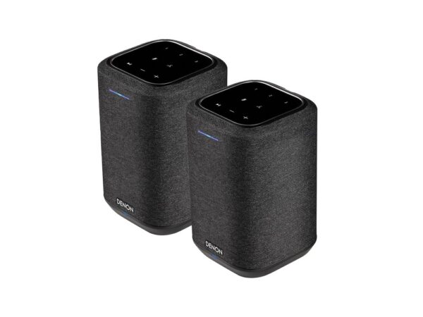 Denon Home 150 Duo Pack | 2x Draadloze WiFi Speakers | HEOS Multiroom | Zwart