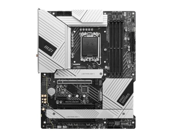 MSI PRO Z790-A MAX WIFI | Socket LGA 1700 | Intel Z790 | 4xDDR5 | ATX | Moederbord