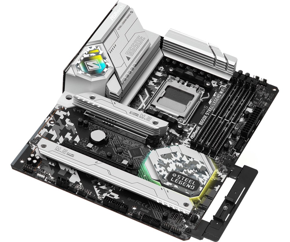 Asrock B650E Steel Legend WiFi | Socket AM5 | AMD B650 | 4xDDR5 | ATX | Moederbord - Image 5