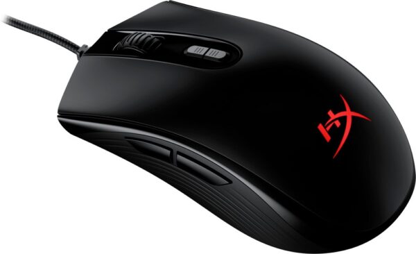 HyperX Pulsefire Core | Bekabelde Gaming Muis | Rechtshandig | USB-A | 6200 DPI | Zwart