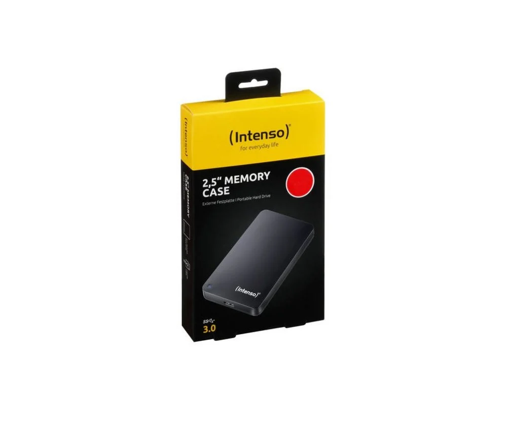 Intenso Memory Case Externe Harde Schijf | 2TB | USB 3.0 | Zwart - Image 4