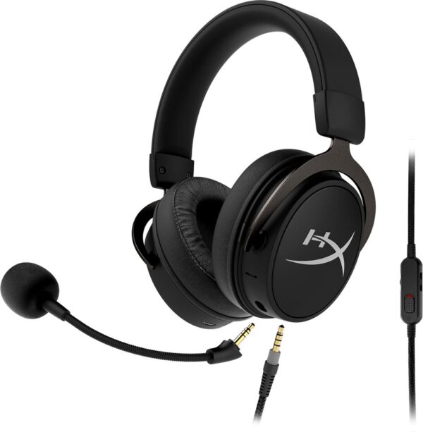 HyperX Cloud MIX | Bedrade & Draadloze Over-Ear Gaming Headset | Bluetooth + 3.5mm | Zwart