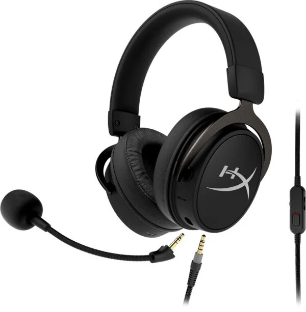 HyperX Cloud MIX | Bedrade & Draadloze Over-Ear Gaming Headset | Bluetooth + 3.5mm | Zwart