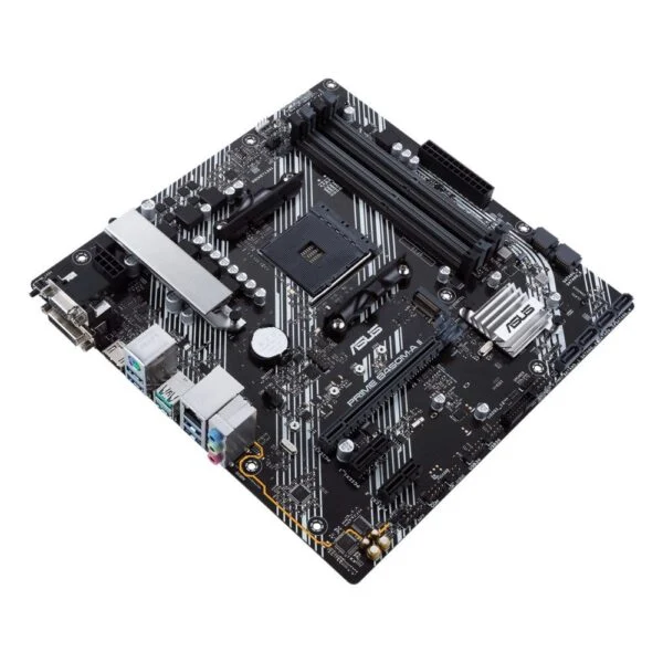 ASUS PRIME B450M-A II | Socket AM4 | AMD B450 | 4xDDR4 | Micro-ATX | Moederbord