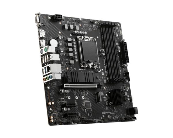 MSI PRO B760M-P | Socket LGA 1700 | Intel B760 | 4xDDR5 | Micro-ATX | Moederbord