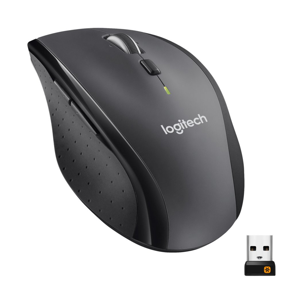 Logitech Marathon M705 | Draadloze Muis | Rechtshandig | RF | 1000 DPI | Zwart - Image 3