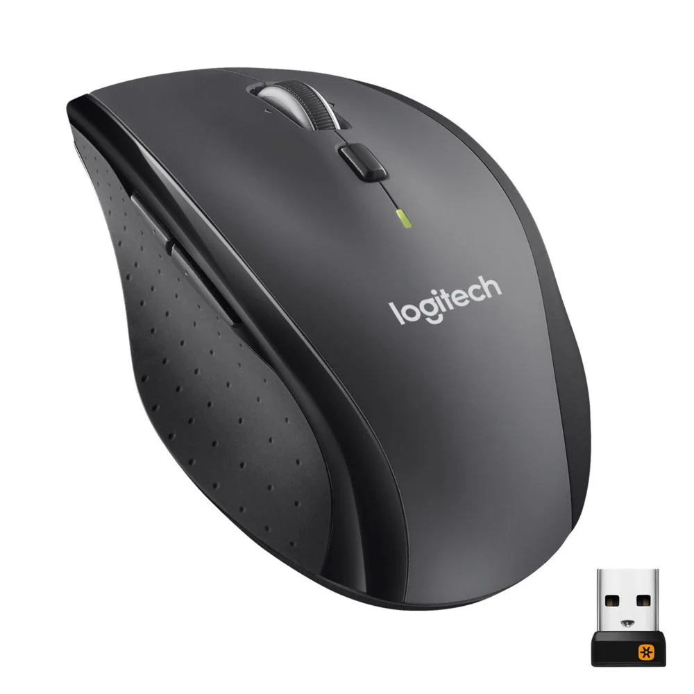 Logitech Marathon M705 | Draadloze Muis | Rechtshandig | RF | 1000 DPI | Zwart - Image 3