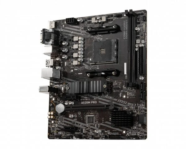 MSI A520M PRO | Socket AM4 | AMD A520 | 2xDDR4 | Micro-ATX | Moederbord