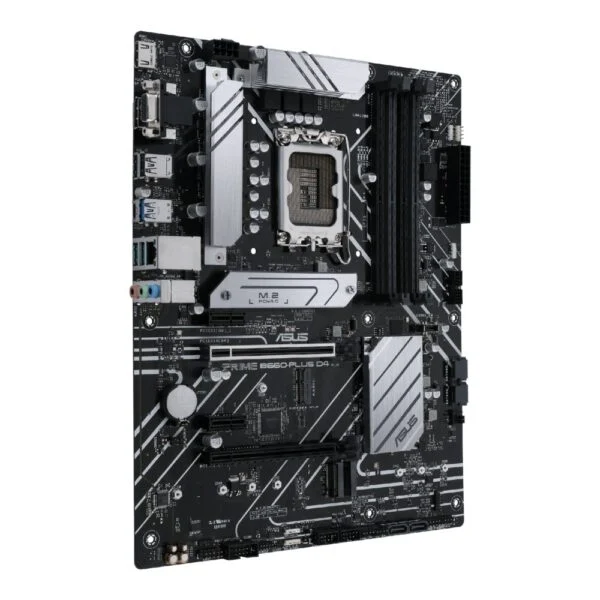 ASUS PRIME B660-PLUS D4 | Socket LGA 1700 | Intel B660 | 4xDDR4 | ATX | Moederbord