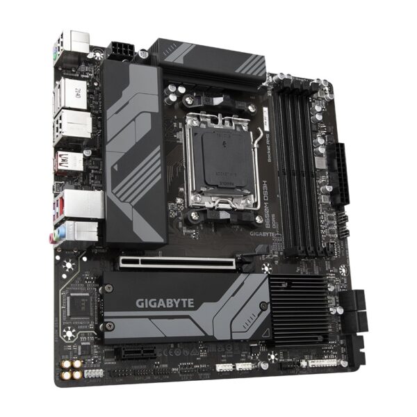 Gigabyte B650M DS3H | Socket AM5 | AMD B650 | 4xDDR5 | Micro-ATX | Moederbord