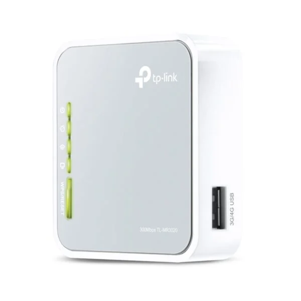 TP-Link TL-MR3020 | 4G/3G Router & Travel Router | WiFi 4 (802.11n) | Single-band (2,4 GHz) | tot 150 Mbit/s