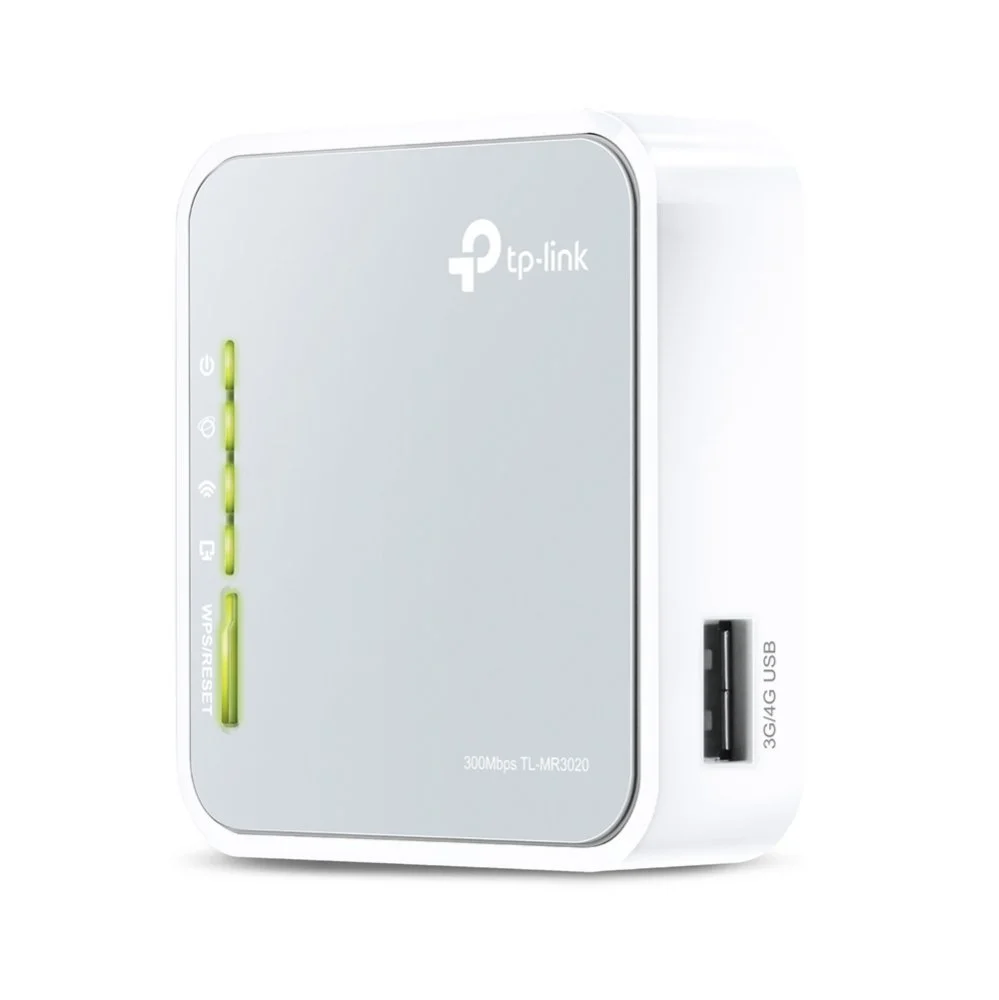 TP-Link TL-MR3020 | 4G/3G Router & Travel Router | WiFi 4 (802.11n) | Single-band (2,4 GHz) | tot 150 Mbit/s - Image 3