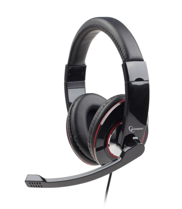 Gembird MHS-001 | Bedrade On-Ear Headset USB-A | Zwart