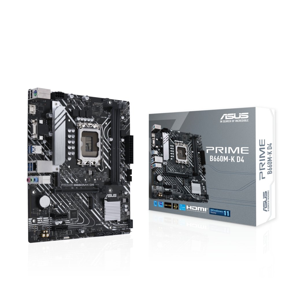 ASUS PRIME B660M-K D4 | Socket LGA 1700 | Intel B660 | 2xDDR4 | ATX | Moederbord - Image 3