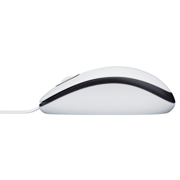 Logitech M100 | Bekabelde Muis | Links- en Rechtshandig | USB-A | 1000 DPI | Wit