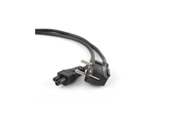 Longwell 3-pin Mickey Mouse (C5) EU Powercord | 1,8 m | Zwart