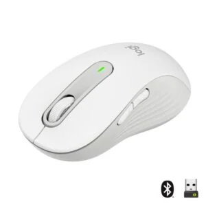 Logitech Signature M650 | Draadloze Muis | Rechtshandig | RF + Bluetooth | 2000 DPI | Wit