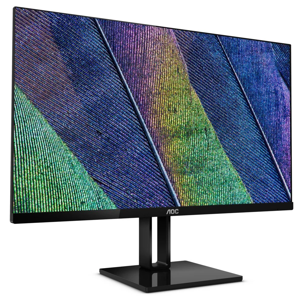 AOC 24V2Q 23,8" | 1920x1080 Full HD IPS | 75Hz | Ultra Slim Bezel | 99% sRGB | Flicker-Free Technologie | Monitor - Image 4