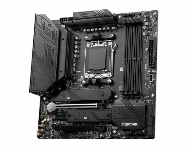 MSI MAG B650M Mortar WIFI | Socket AM5 | AMD B650 | 4xDDR5 | Micro-ATX | Moederbord