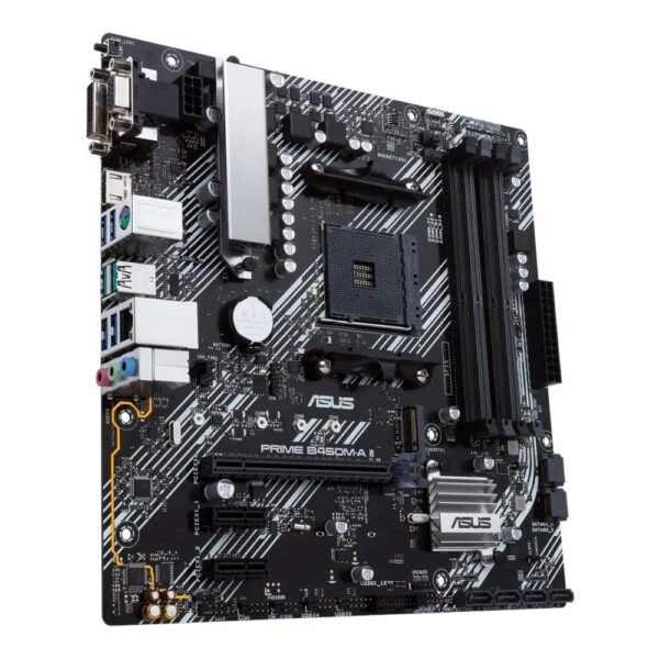 ASUS PRIME B450M-A II | Socket AM4 | AMD B450 | 4xDDR4 | Micro-ATX | Moederbord