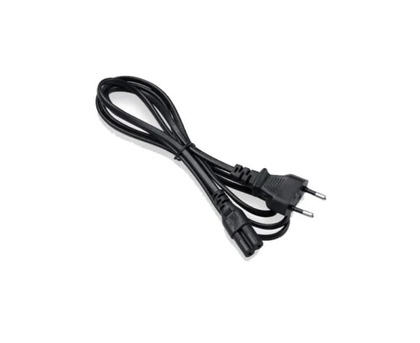 AC Voedingskabel | 2-Pin EU | 1x Euro Stekker | 1 Meter