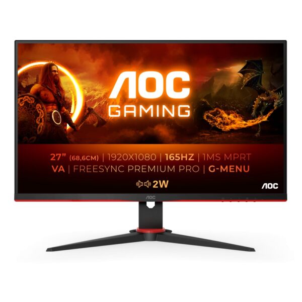 AOC 27G2SAE/BK 27" | 1920x1080 VA | 165Hz | Gaming Monitor